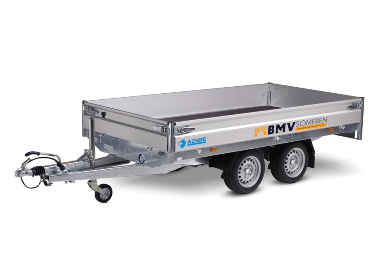 Dubbelasser 1.8 x 3.35 meter 2153 kg laadvermogen
