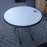 Terrastafel rond