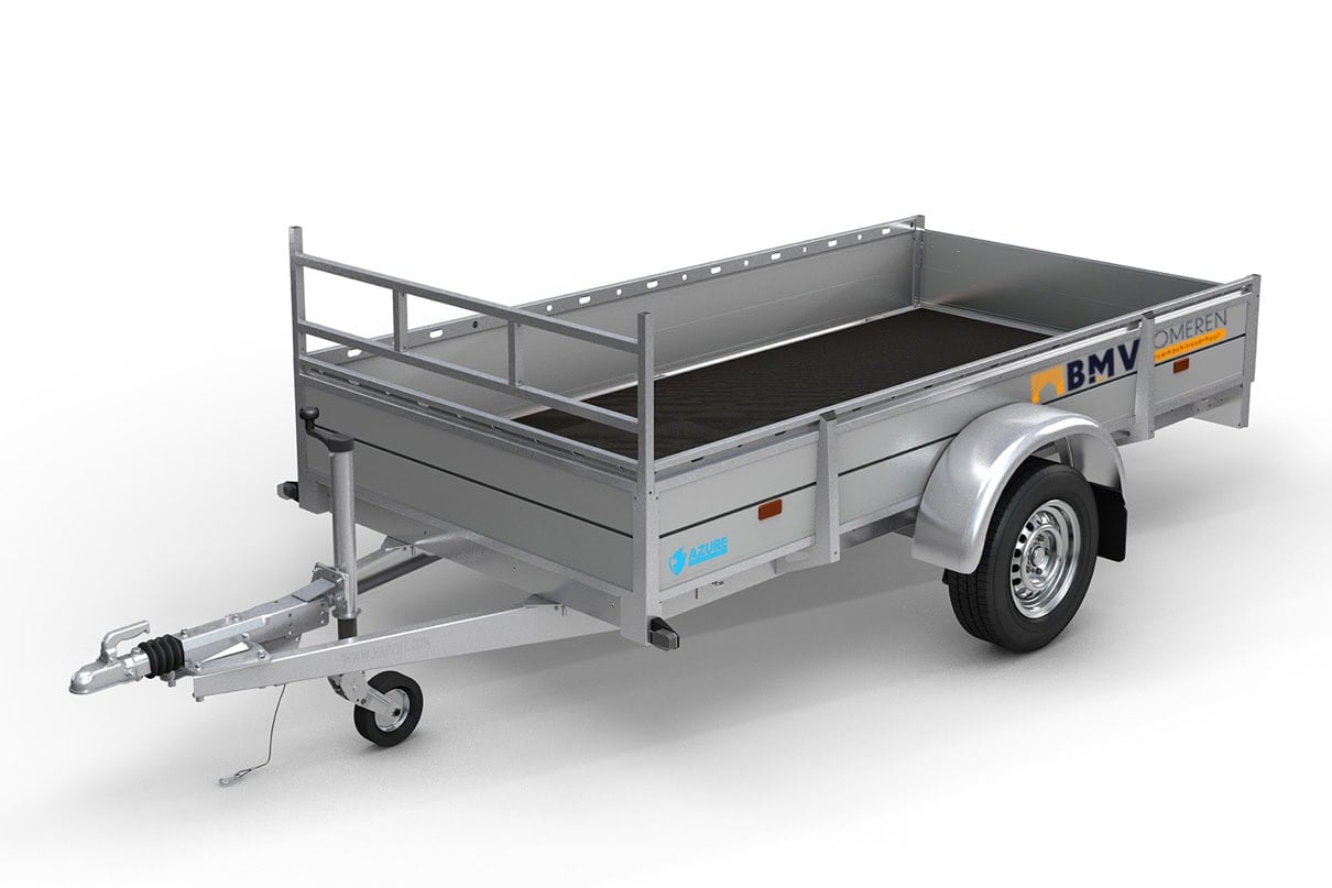 Enkelasser 1.3 x 2.5 meter 500 kg laadvermogen