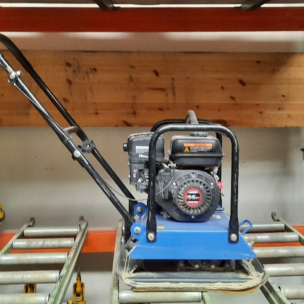 Trilplaat met rubber mat – foto 1