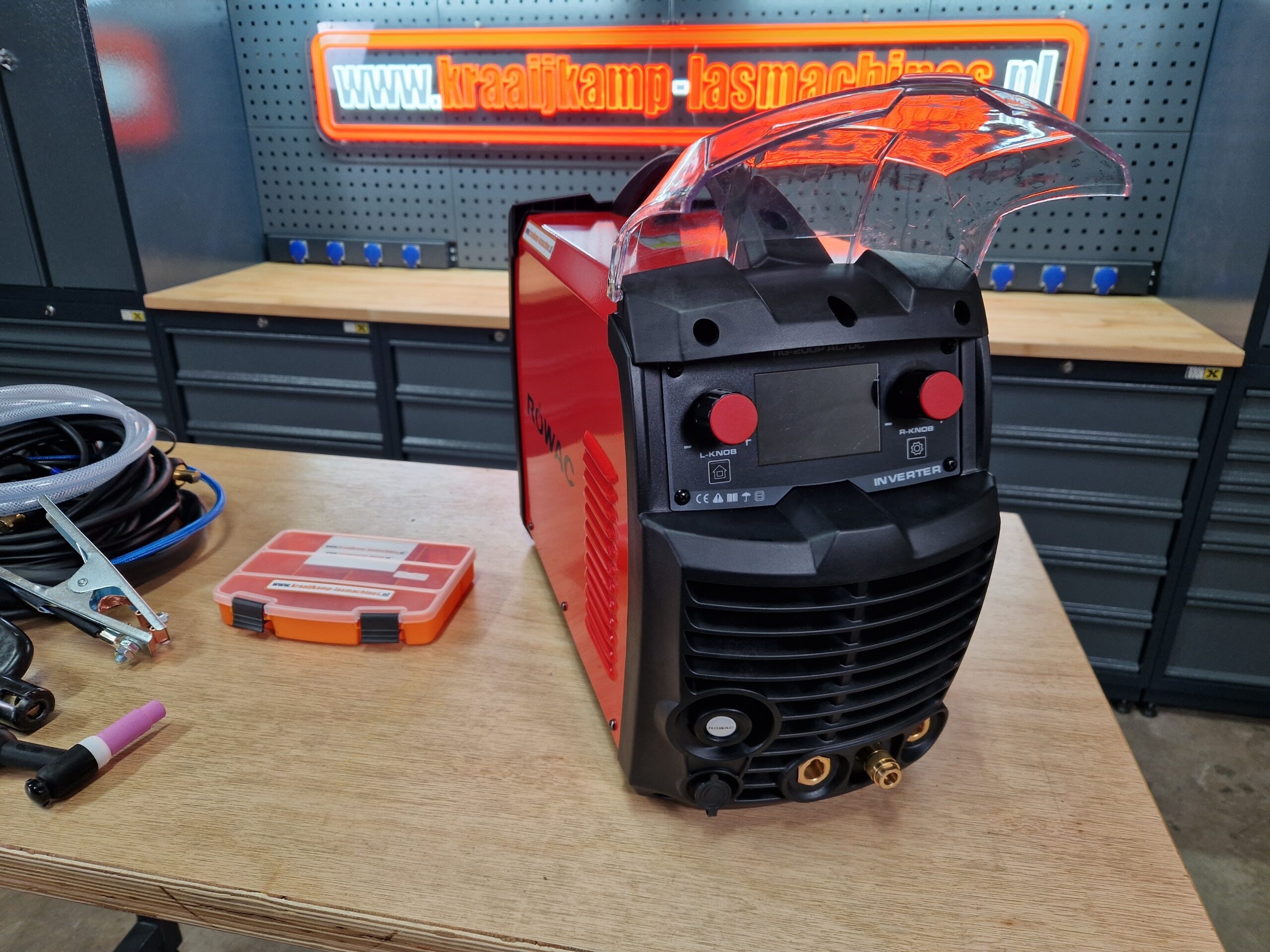 ROWAC TIG-200P AC/DC lasmachine met toebehoren aluminium, staal, RVS – foto 3