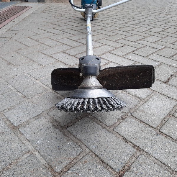 Bosmaaier met borstel op benzine – foto 2