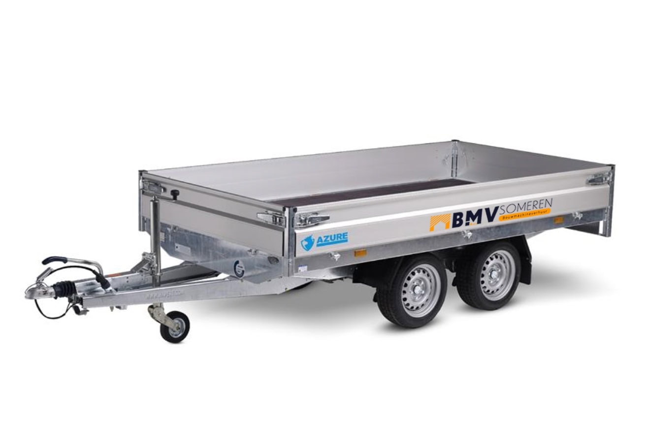 Dubbelasser 1.8 x 3.35 meter 2153 kg laadvermogen – foto 1