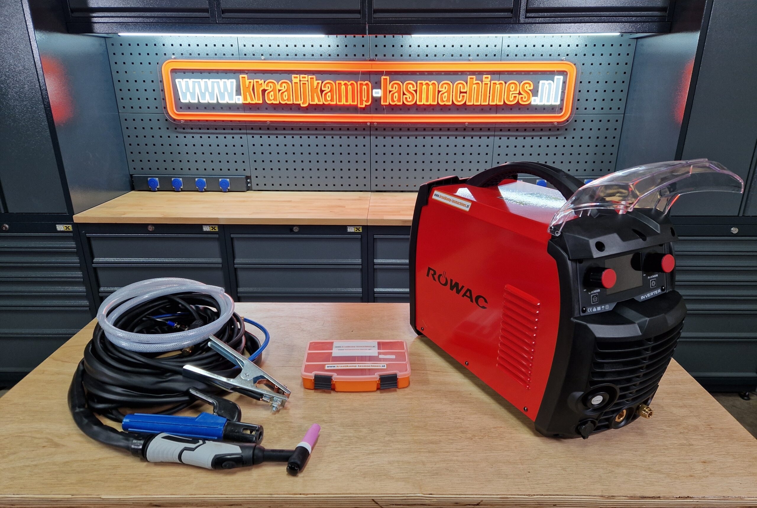 ROWAC TIG-200P AC/DC lasmachine met toebehoren aluminium, staal, RVS – foto 2