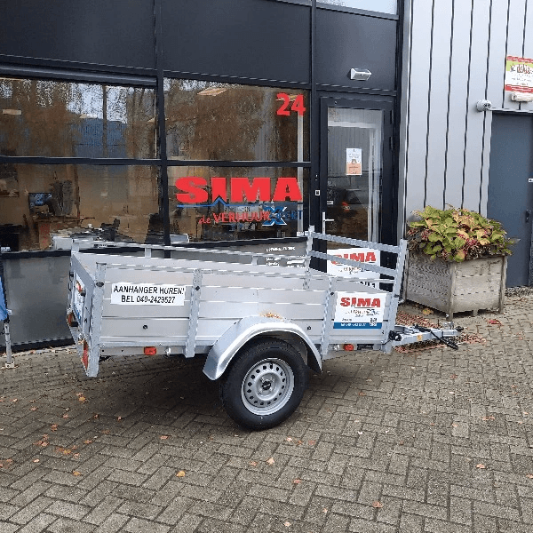Aanhangwagen enkelasser – foto 1